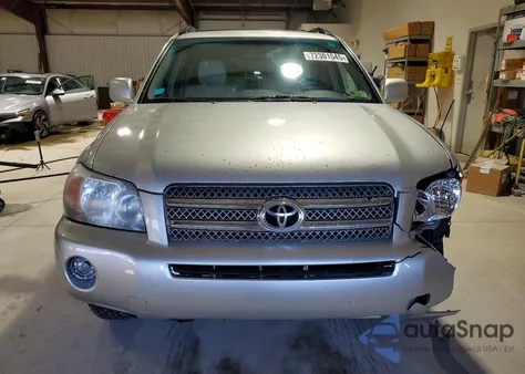 2007 Toyota Highlander Hybrid from USA, damaged, VIN JTEGW21A370019583